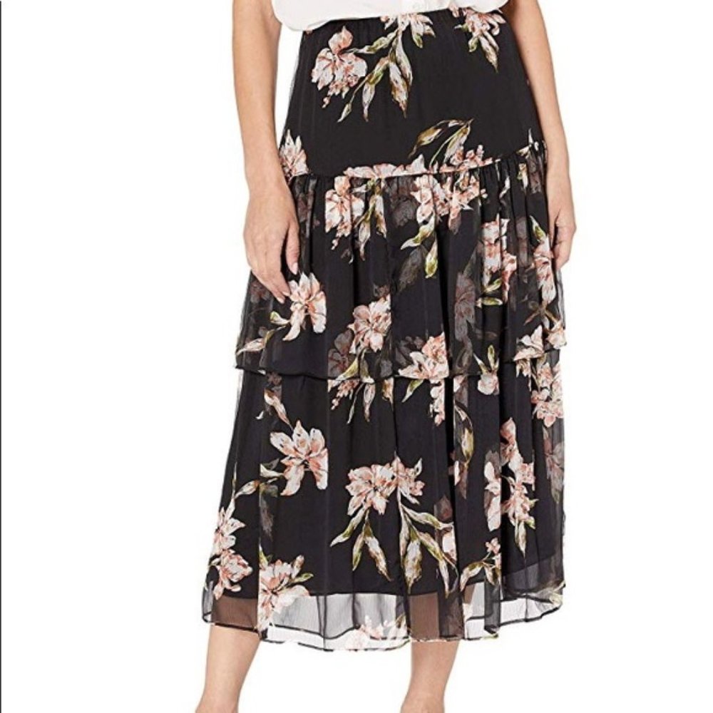 Ralph Lauren Tiered Georgette Peasant Skirt NWT - Picture 1 of 2
